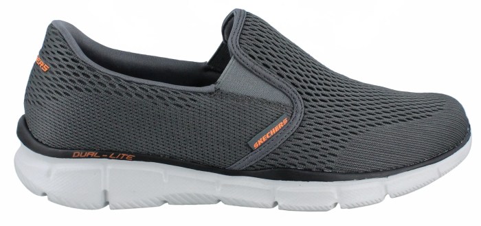 Skechers slip in dress shoes for men