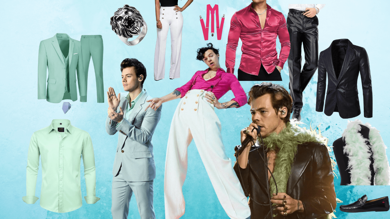 How to dress like harry styles for cheap