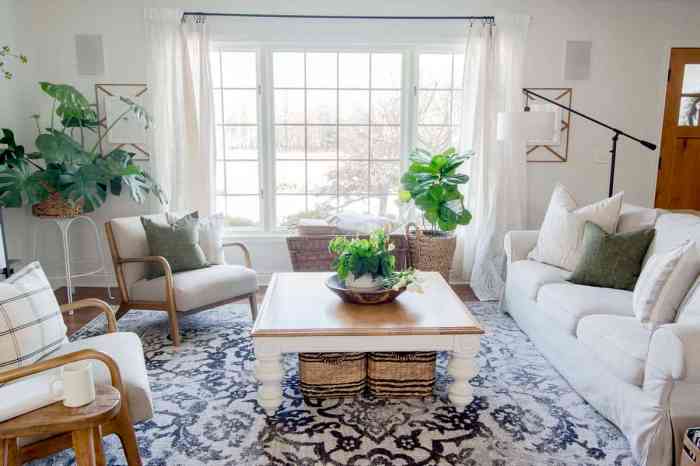 How to decorate your living room for spring