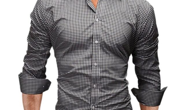 Mens Designer Dress Shirt Elevate Your Style with Sophistication