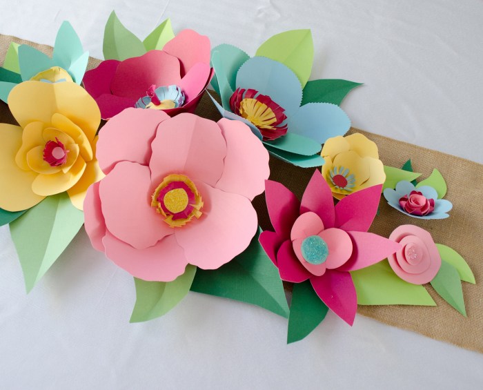 How to make paper flower decoration