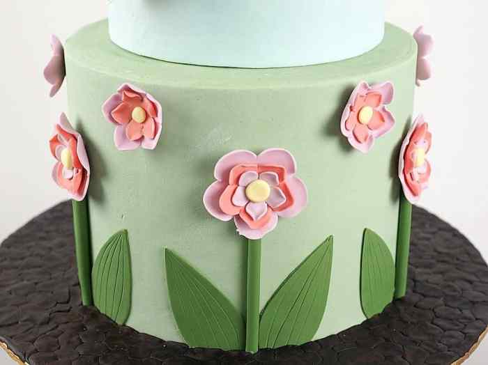 How to make fondant flowers for cake decoration