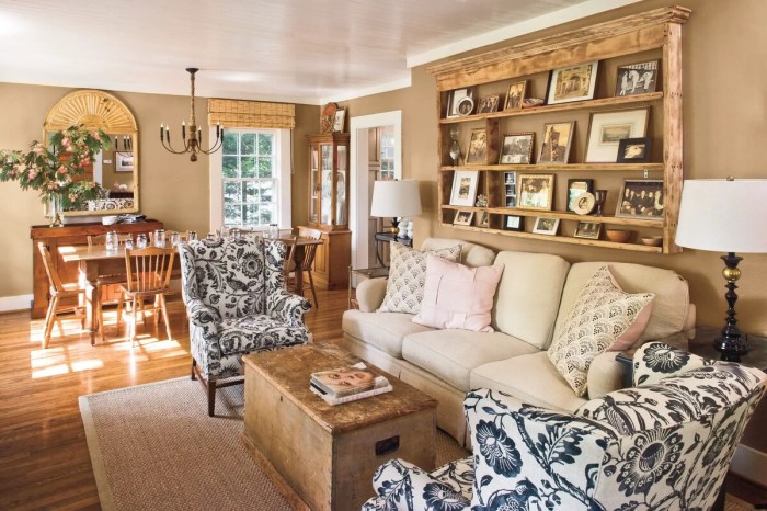 How to begin a country style interior home decor