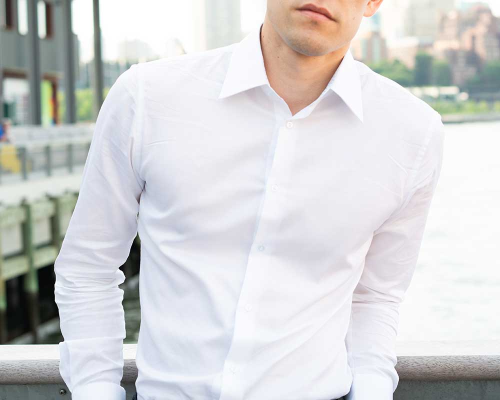 Amazon mens white dress shirts