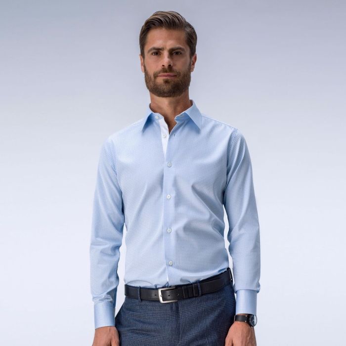 Light blue dress shirt women