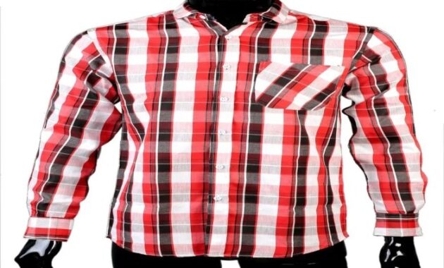 Mens Checkered Dress Shirts Stylish and Versatile Wardrobe Essential