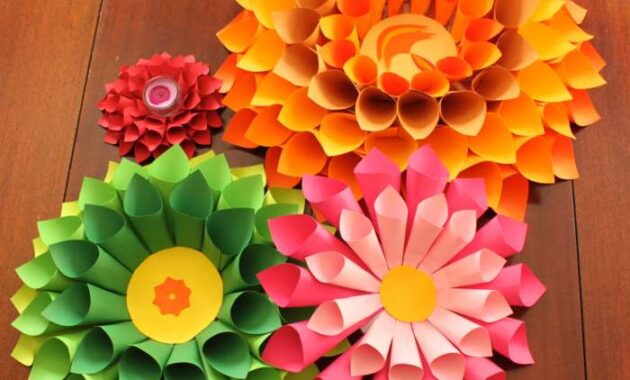 How to make paper flower decoration A step-by-step guide for beginners